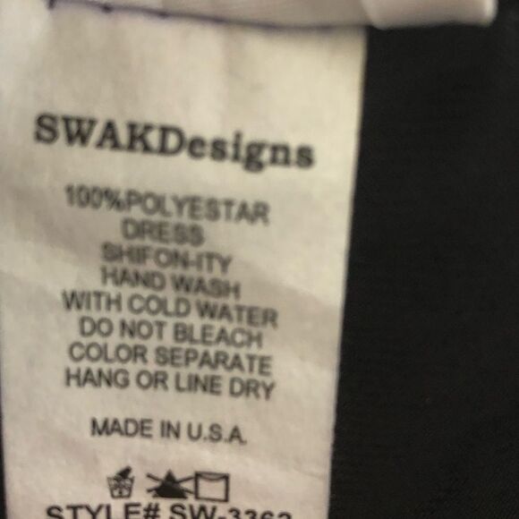 SWAK Designs Floral Print Maxi Dress Sz 4X - Picture 8 of 8